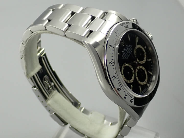 ロレックス デイトナ エルプリメロ Ref.16520 ステンレススチール ブラック文字盤