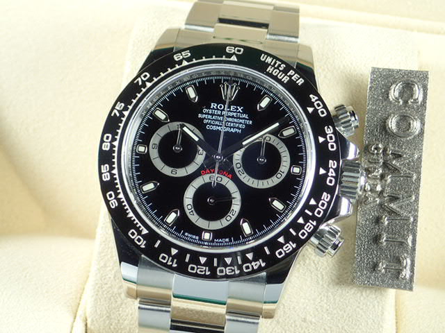 Rolex Daytona Black Dial [Unused]