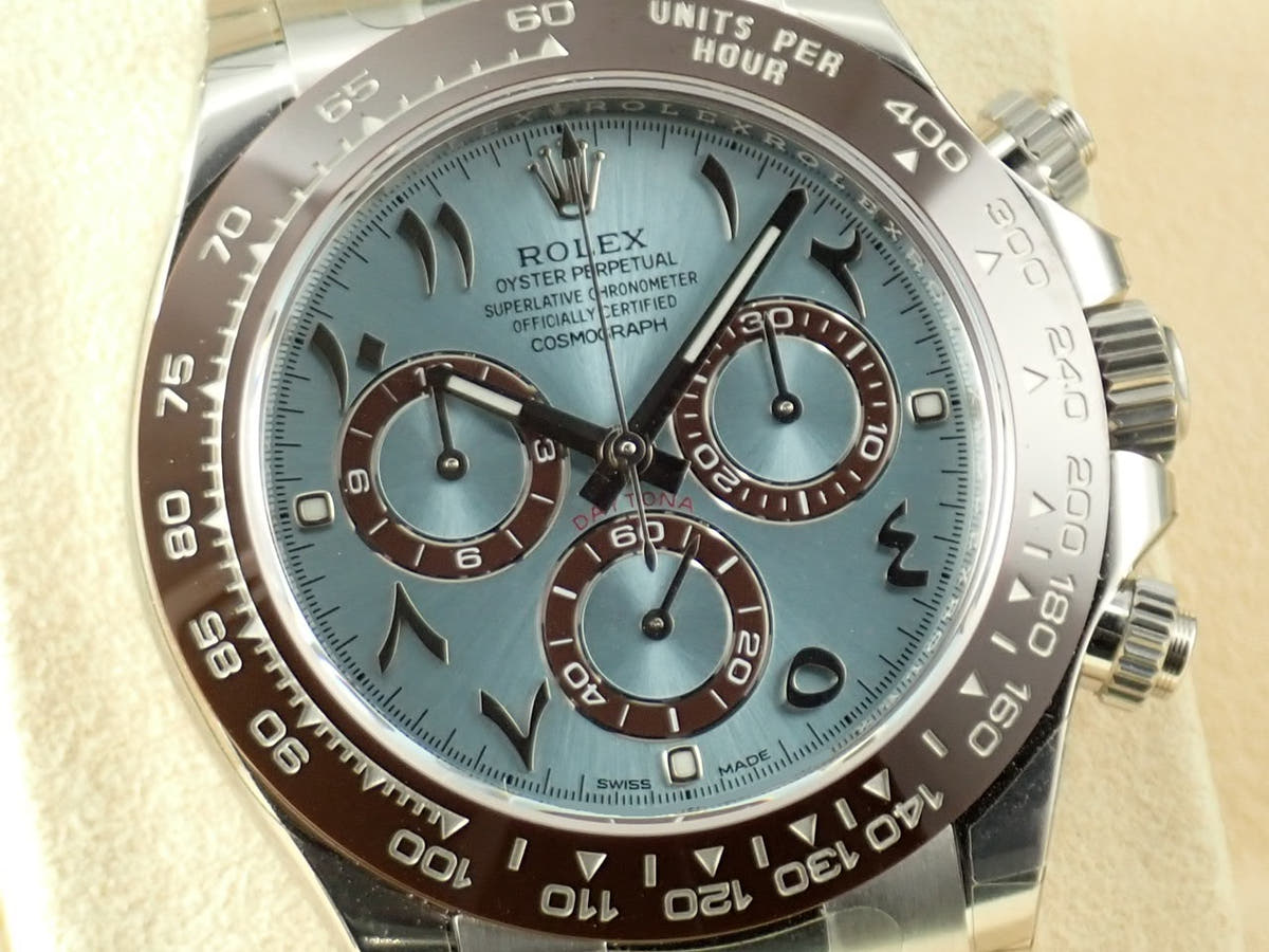 ロレックス デイトナ Ref.116506 アイスブルー×アラビアインデックス文字盤 デッドストック 43WWZCY7