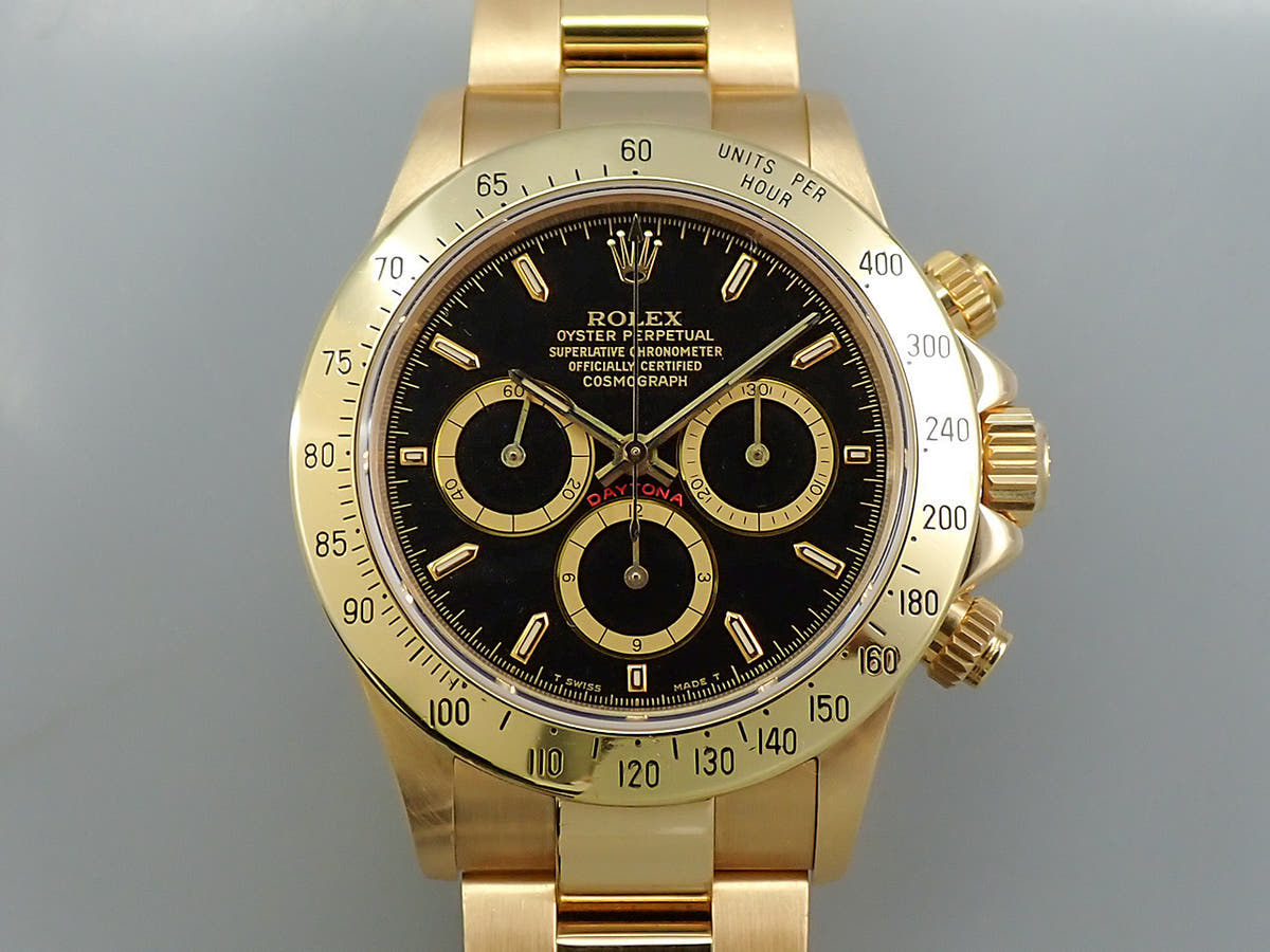 ロレックス デイトナ エルプリメロ Ref.16528 ブラック文字盤 中古 0U2FW8W9