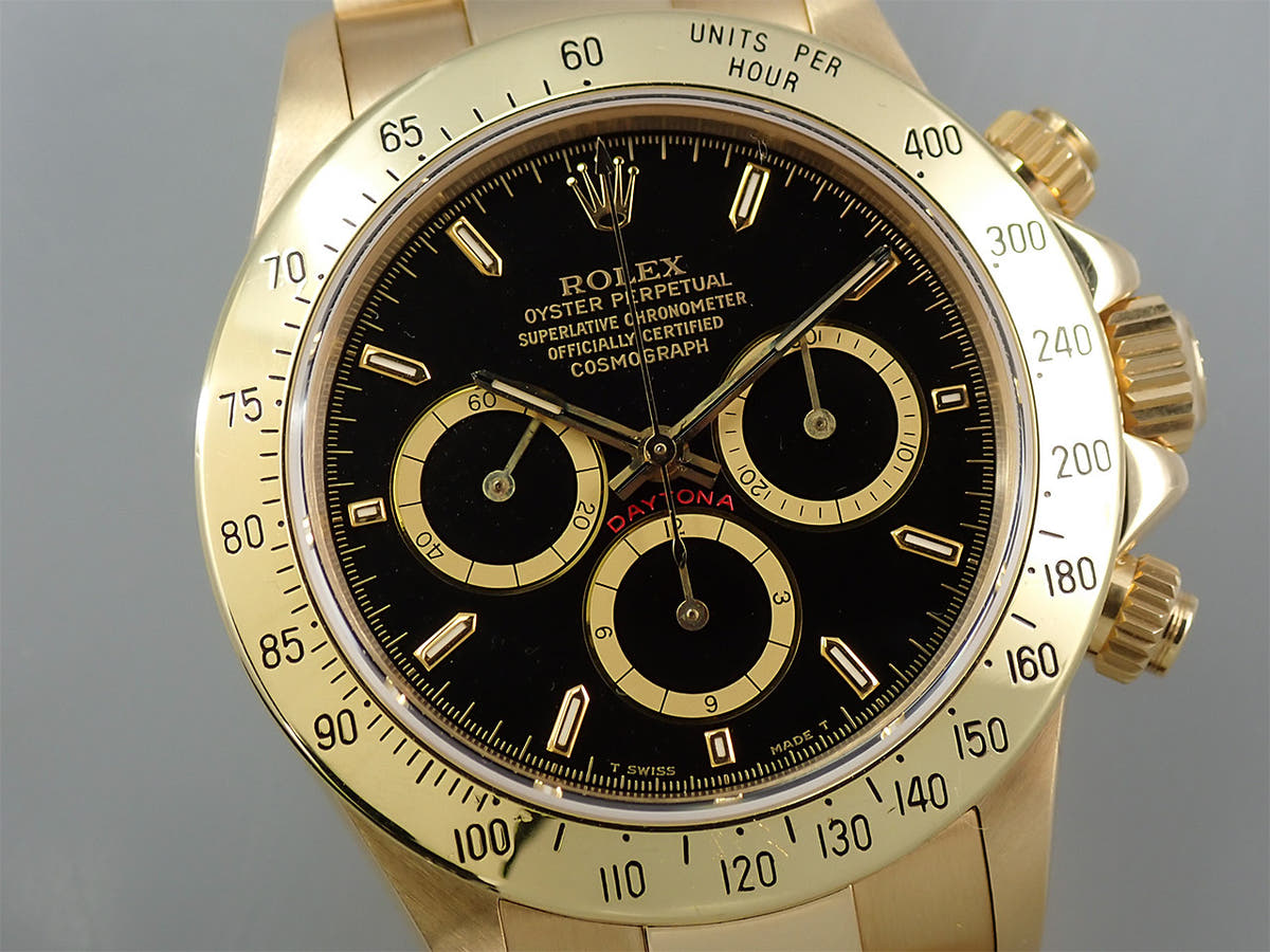 ロレックス デイトナ エルプリメロ Ref.16528 ブラック文字盤 中古 0U2FW8W9