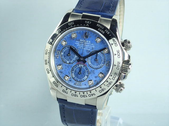 Rolex Cosmograph Daytona Sodalite 8P Diamond