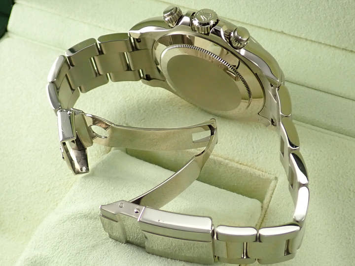 ロレックス デイトナ Ref.116509 ホワイトゴールド クリソプレーズ文字盤