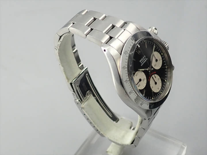 ロレックス デイトナ Ref.6265 ステンレススチール ブラック文字盤