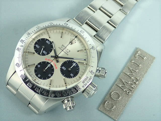 ロレックス デイトナ Ref.6265 シルバー文字盤 中古 daytona-179