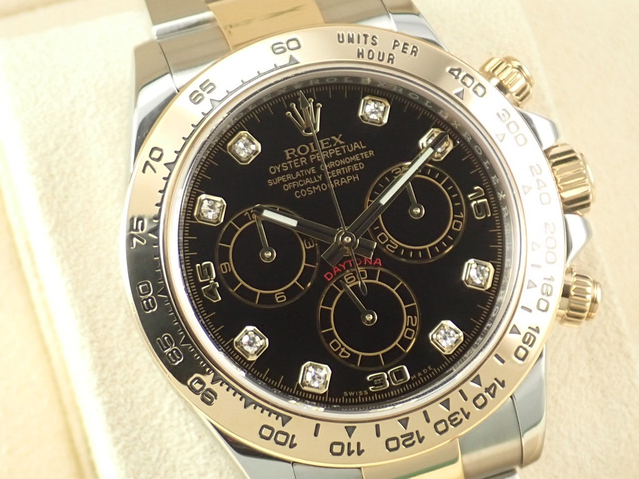 Rolex Daytona 8P Diamond &lt;Warranty Box and Others&gt;