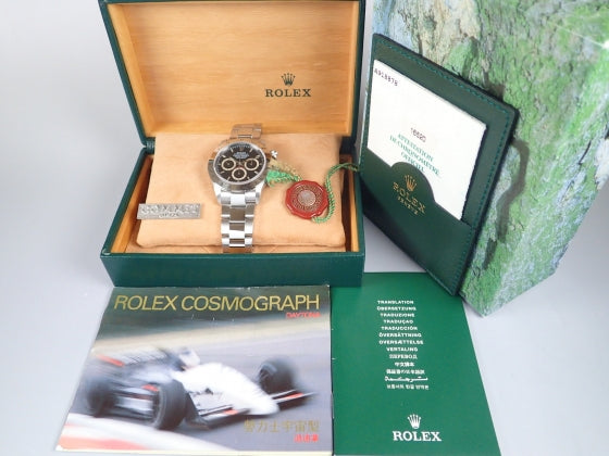 Rolex Daytona El Primero Black Dial A9 Ref.16520