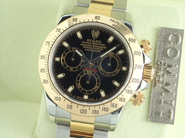 Rolex Daytona combination model M serial