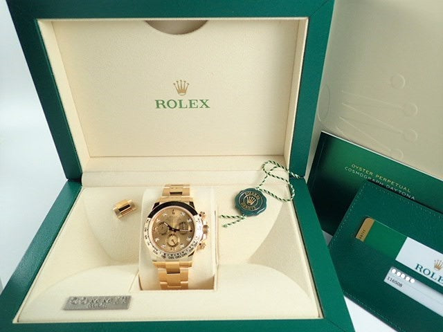 Rolex Cosmograph Daytona Champagne 8P Diamond [Good Condition]