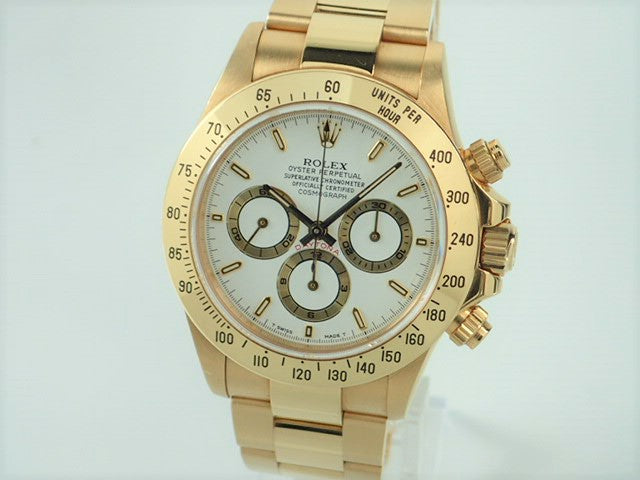 Rolex Daytona El Primero White Dial W Series