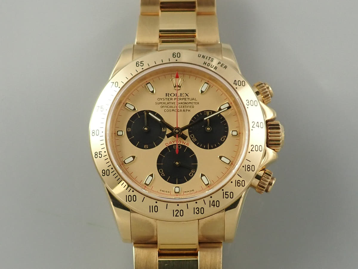 ロレックス デイトナ Ref.116528 シャンパン文字盤 中古 3841921U