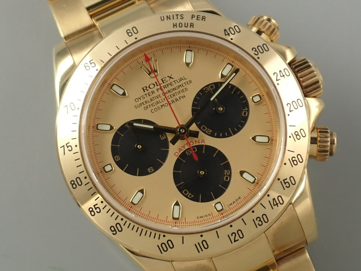 ロレックス デイトナ Ref.116528 シャンパン文字盤 中古 3841921U