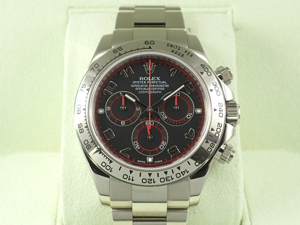 ロレックス デイトナ Ref.116509 ブラック文字盤 中古 RH9FSC61