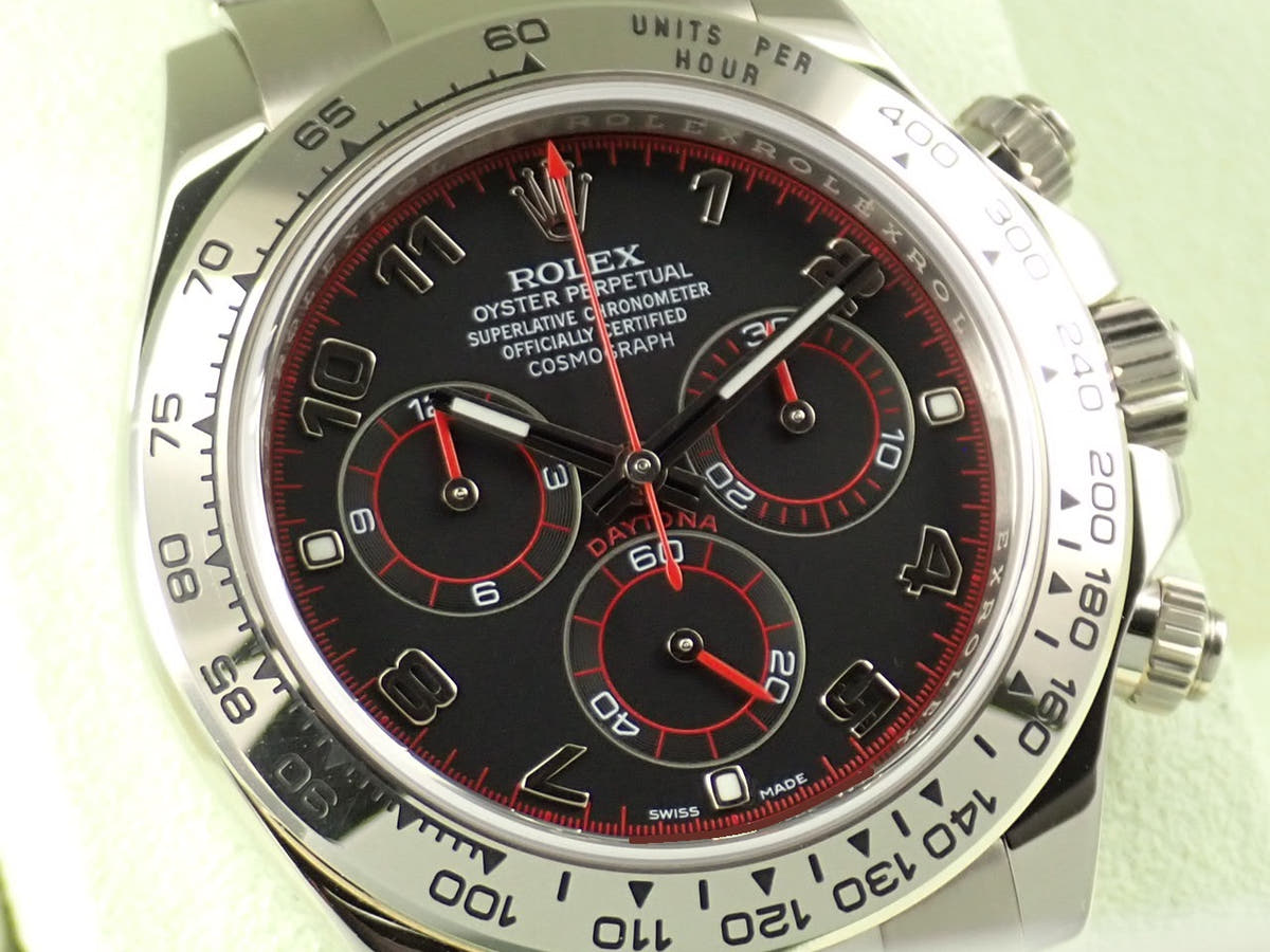 ロレックス デイトナ Ref.116509 ブラック文字盤 中古 RH9FSC61