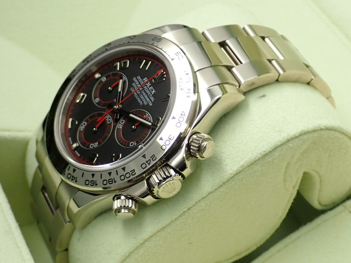 ロレックス デイトナ Ref.116509 ブラック文字盤 中古 RH9FSC61