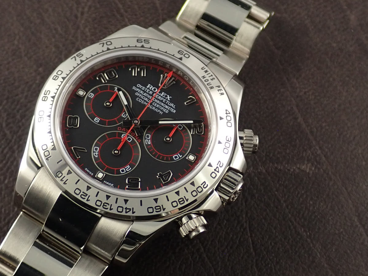 ロレックス デイトナ Ref.116509 ブラック文字盤 中古 RH9FSC61
