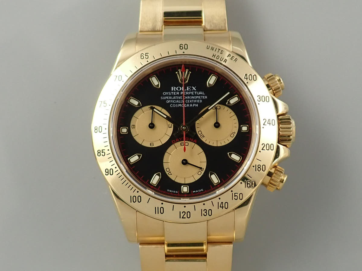 ロレックス デイトナ Ref.116528 ブラック文字盤 中古 0Y595561