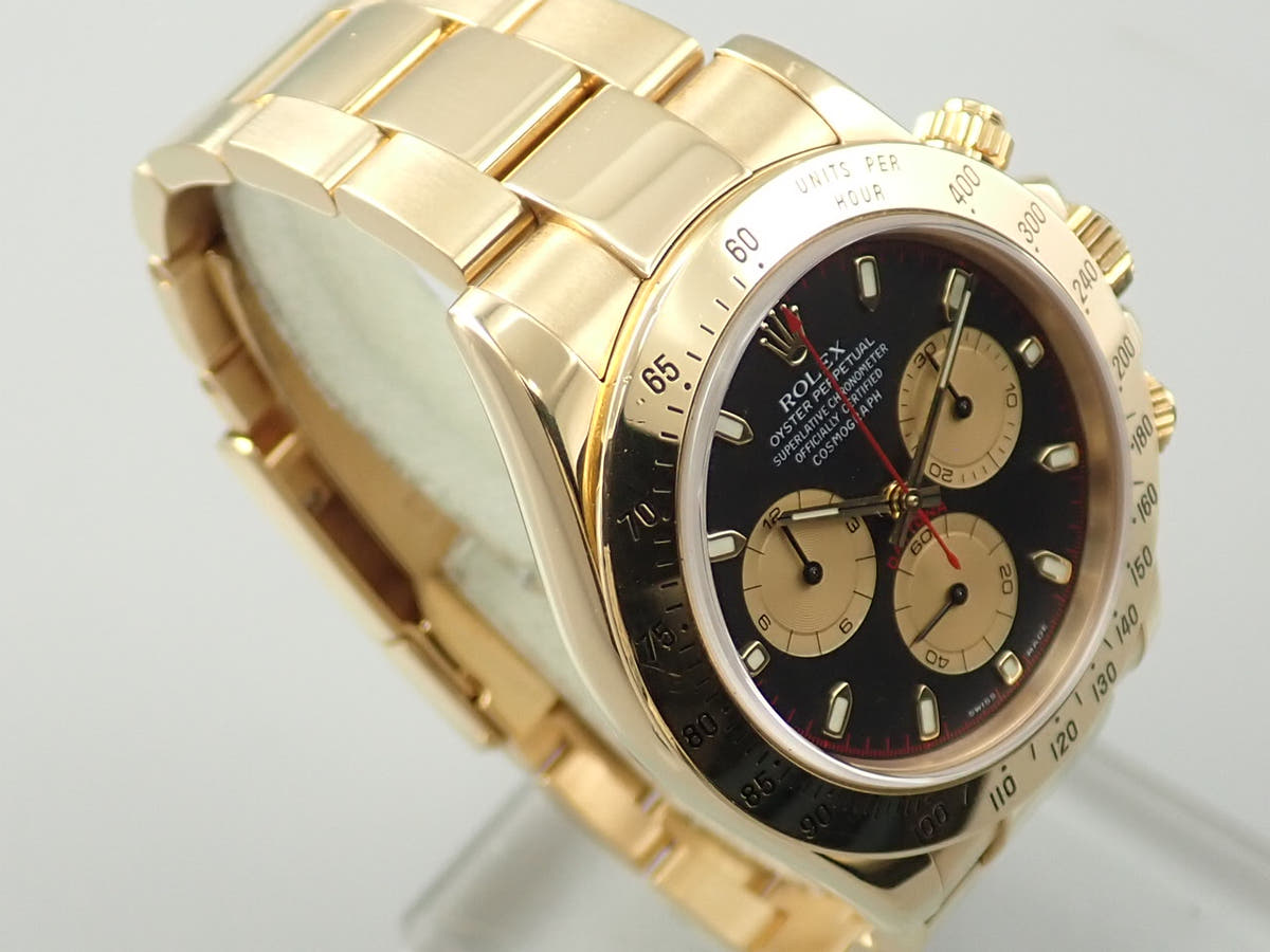 ロレックス デイトナ Ref.116528 ブラック文字盤 中古 0Y595561