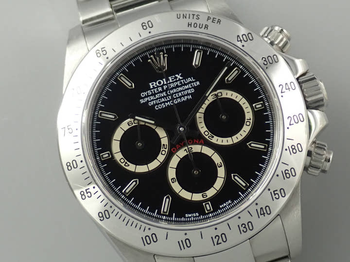 Rolex Daytona El Primero Ref. 16520 Stainless Steel Black Dial