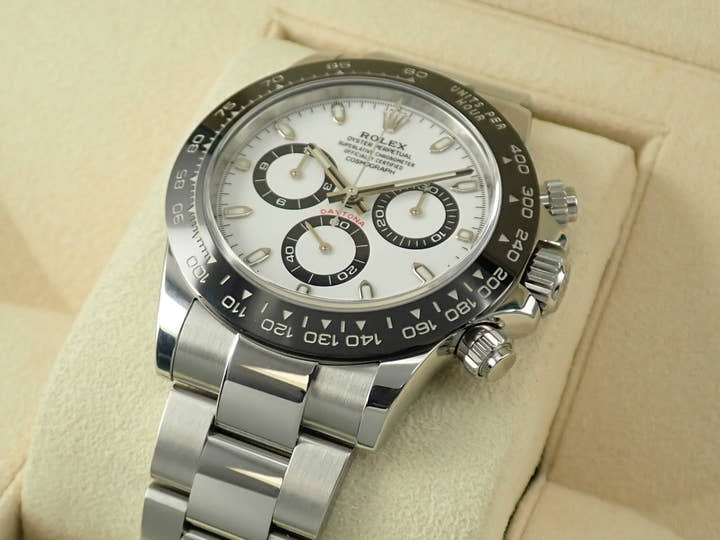 ロレックス デイトナ Ref.116500LN ステンレススチール ホワイト文字盤
