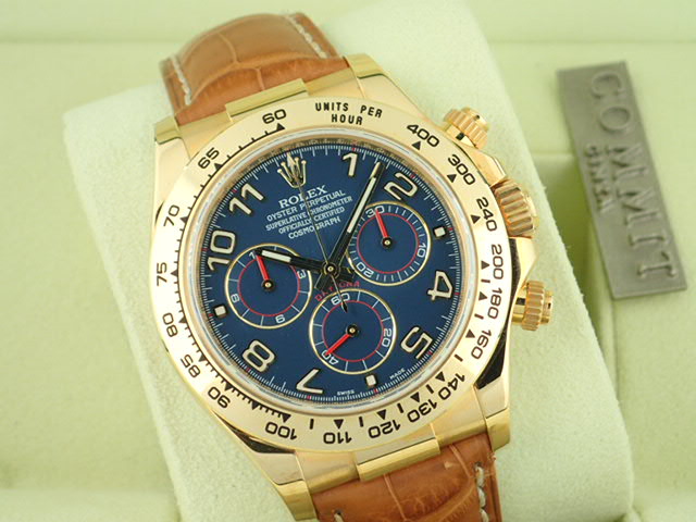 Rolex Daytona Blue Arabic Dial V Series [Unused]