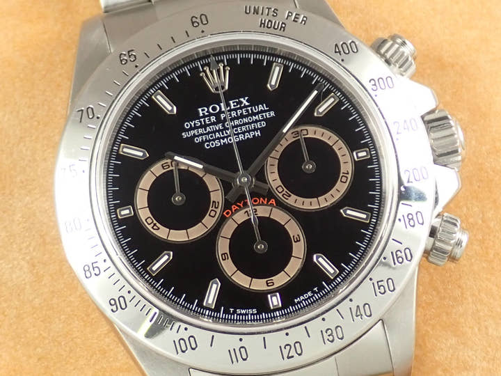 ロレックス デイトナ エルプリメロ Ref.16520 ステンレススチール ブラック文字盤