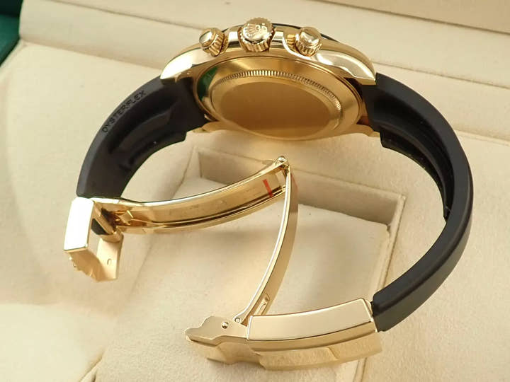 ロレックス デイトナ Ref.116518LN イエローゴールド ブラックx8Pダイヤ文字盤