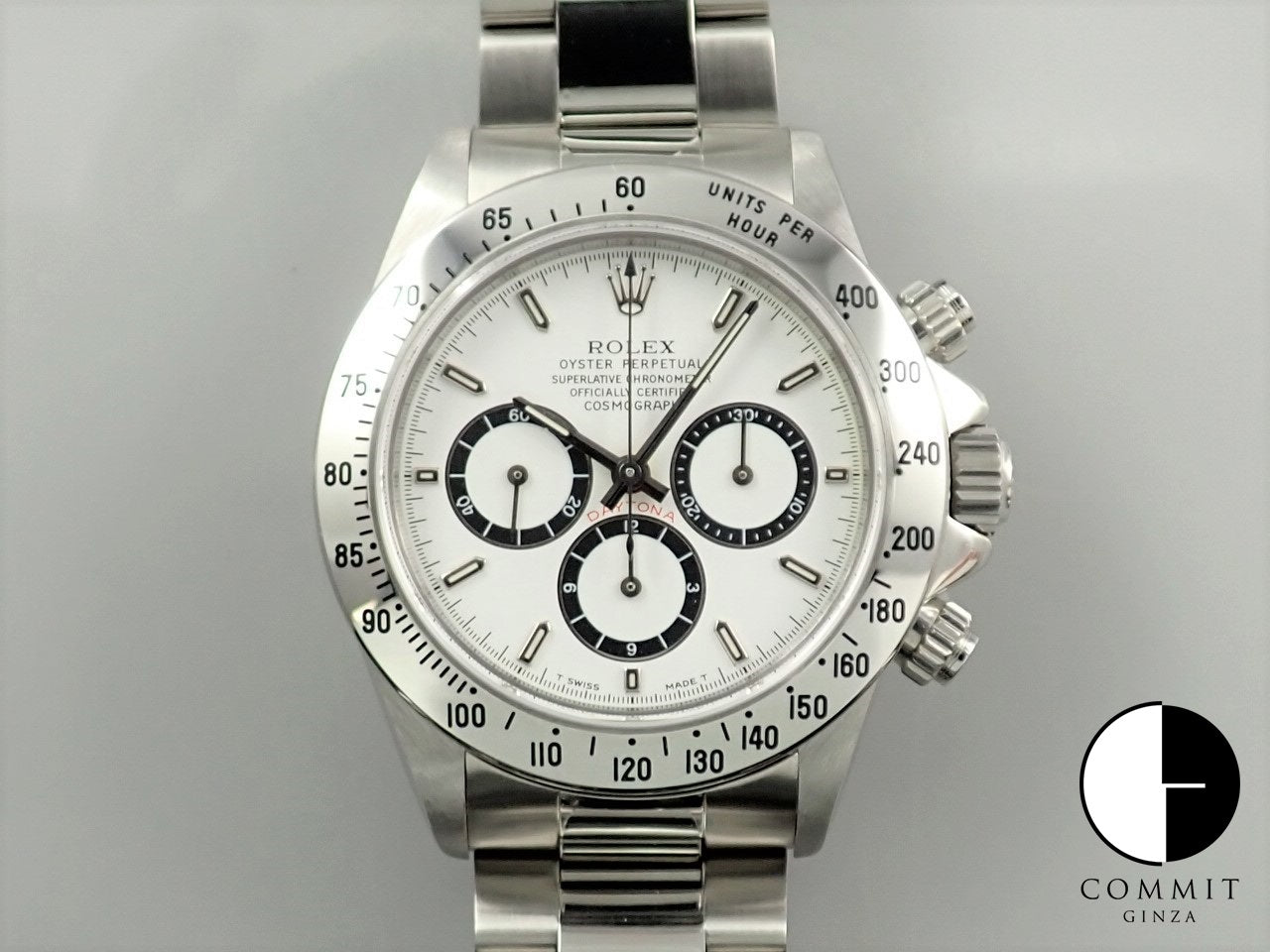 Rolex Daytona El Primero Ref.16520 SS White Dial