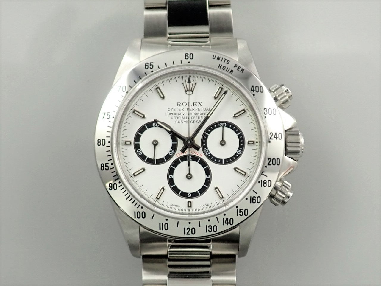 Rolex Daytona El Primero Ref.16520 SS White Dial