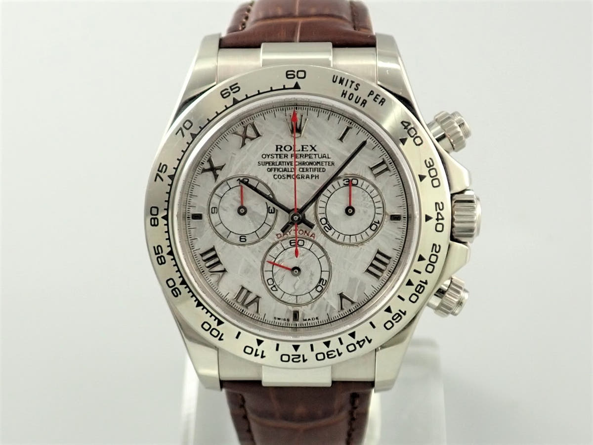 ロレックス デイトナ Ref.116519 メテオライト文字盤 中古 S312T802