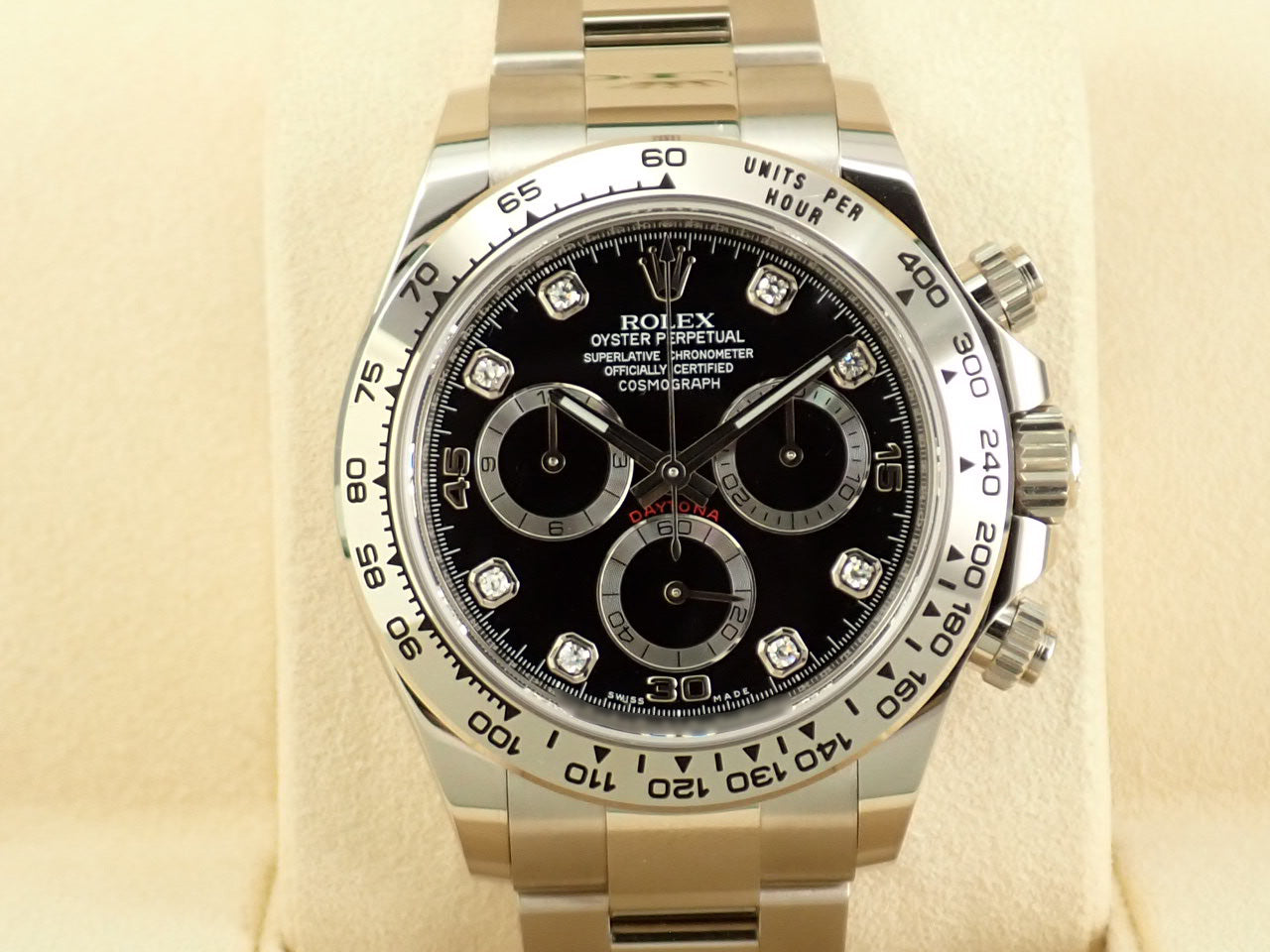 Rolex Daytona 8P Diamond &lt;Warranty, Box, etc.&gt;