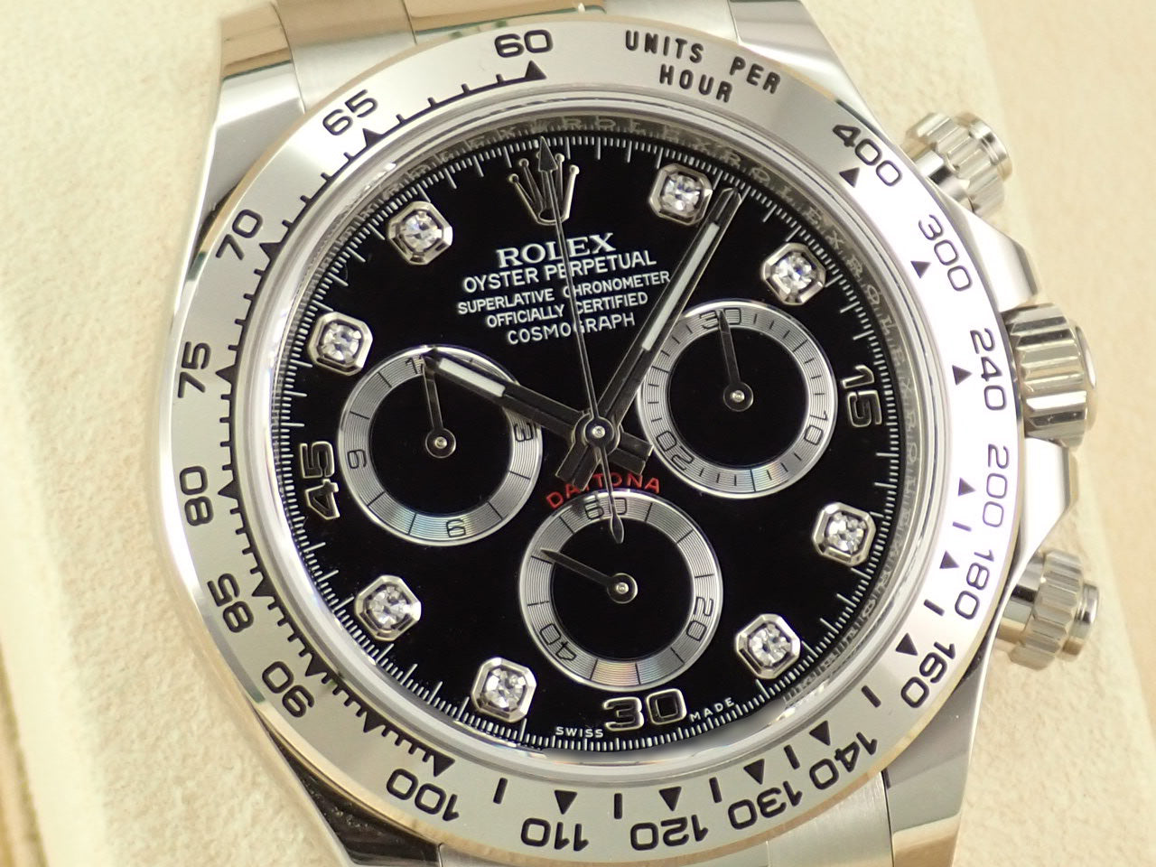 Rolex Daytona 8P Diamond &lt;Warranty, Box, etc.&gt;