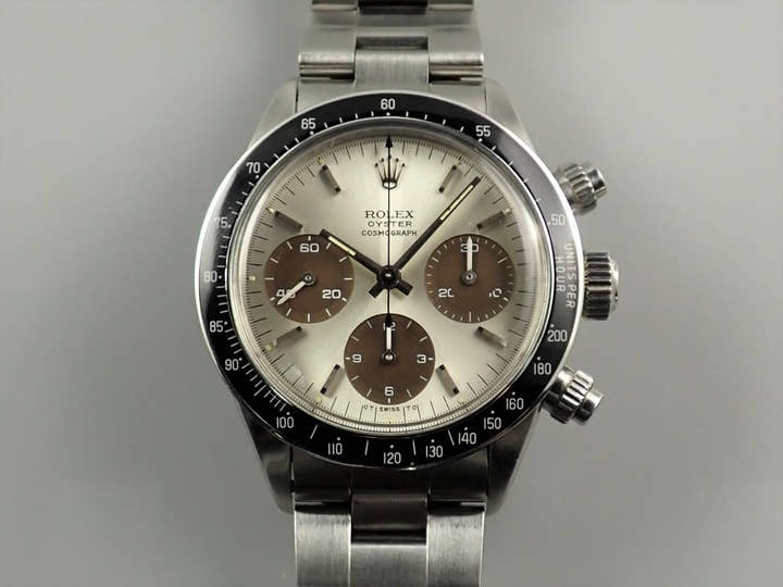 ロレックス デイトナ Ref.6263 ステンレススチール シルバー文字盤