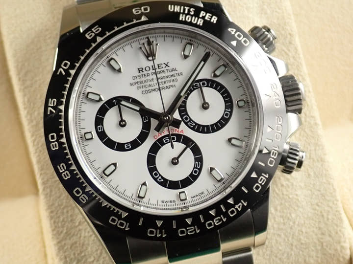 ロレックス デイトナ Ref.116500LN ステンレススチール ホワイト文字盤