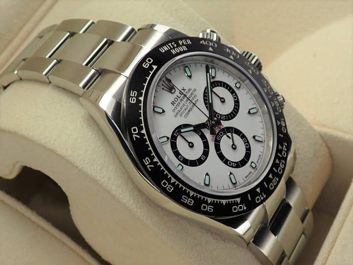 ロレックス デイトナ Ref.116500LN ステンレススチール ホワイト文字盤