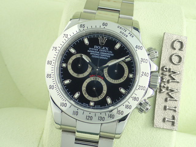 Rolex Daytona Black Dial V Series