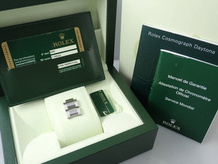 ロレックス デイトナ Ref.116520 ステンレススチール ホワイト文字盤