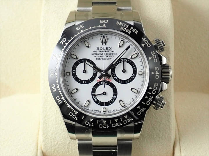 ロレックス デイトナ Ref.116500LN ステンレススチール ホワイト文字盤