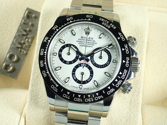 Rolex Daytona White Dial