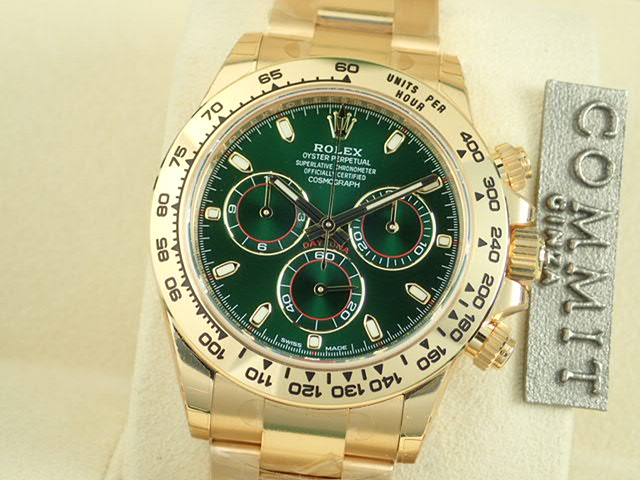 Rolex Cosmograph Daytona Green Dial [Unused]