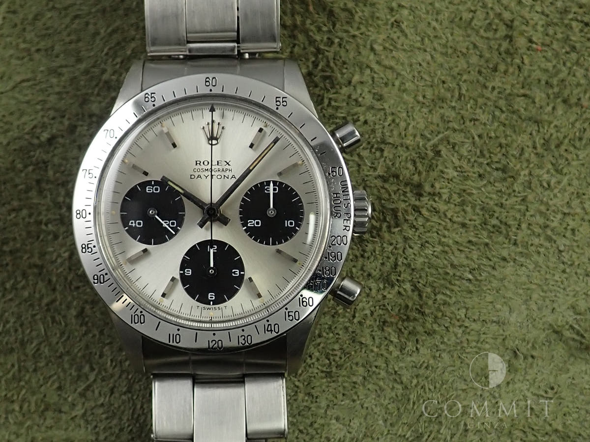 ロレックス デイトナ Ref.6239 シルバー文字盤 中古 25M7YW31