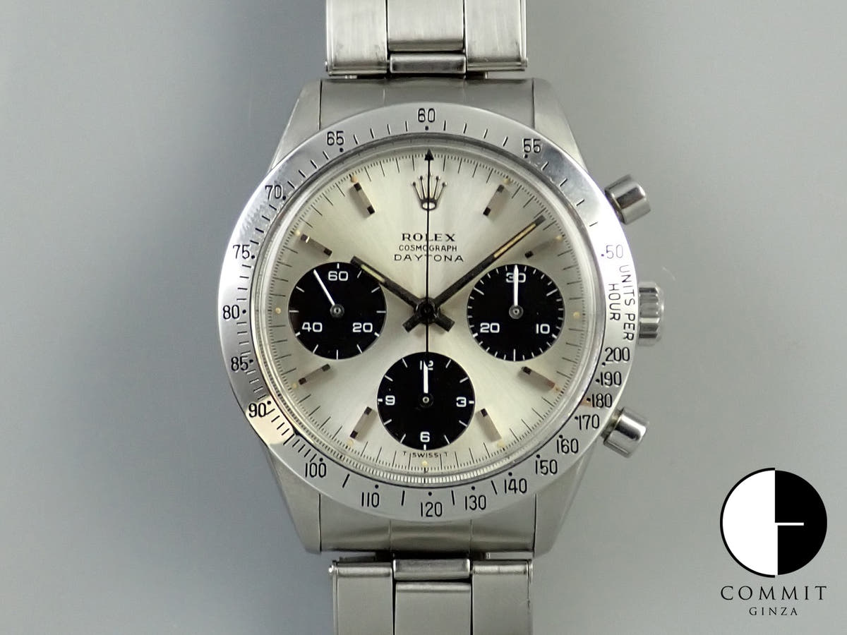 ロレックス デイトナ Ref.6239 シルバー文字盤 中古 25M7YW31