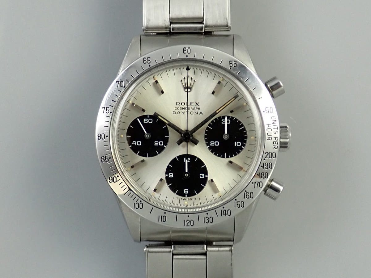 ロレックス デイトナ Ref.6239 シルバー文字盤 中古 25M7YW31
