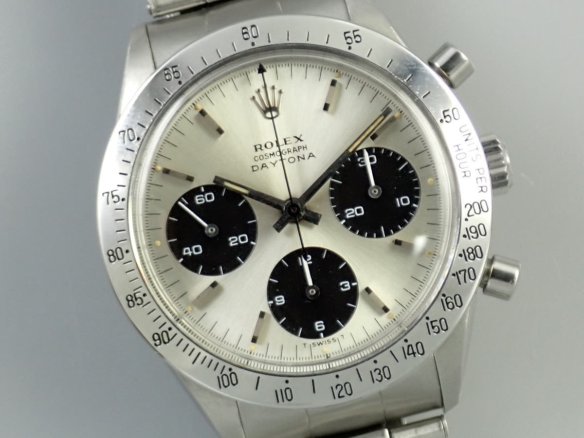 ロレックス デイトナ Ref.6239 シルバー文字盤 中古 25M7YW31