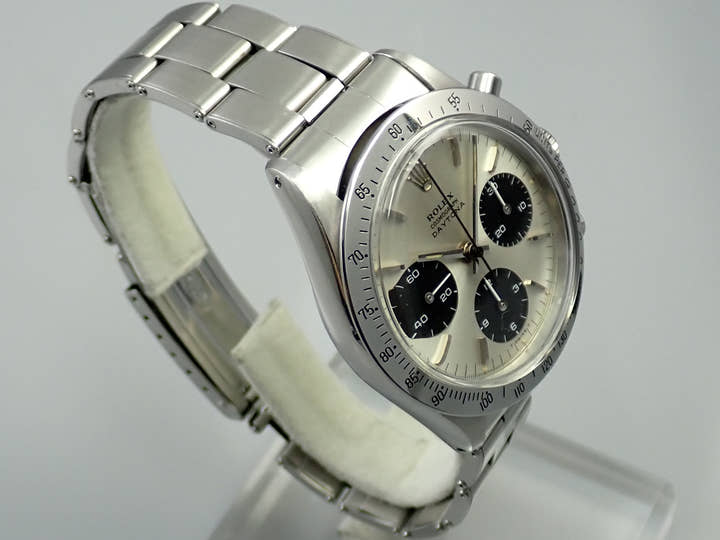 ロレックス デイトナ Ref.6239 ステンレススチール シルバー文字盤
