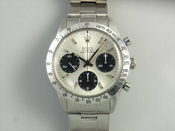 ロレックス デイトナ Ref.6239 ステンレススチール シルバー文字盤