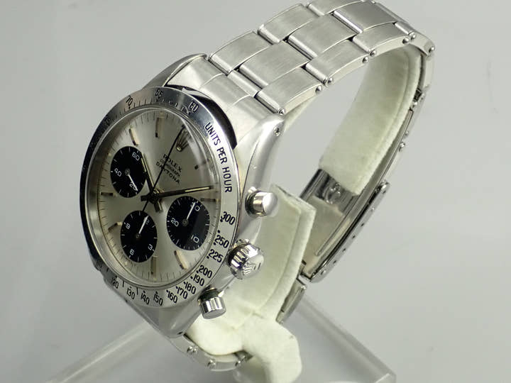 ロレックス デイトナ Ref.6239 ステンレススチール シルバー文字盤
