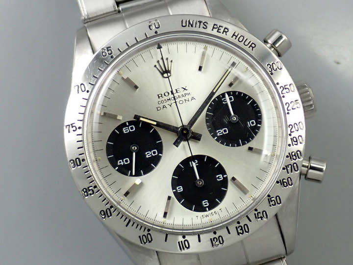 ロレックス デイトナ Ref.6239 ステンレススチール シルバー文字盤