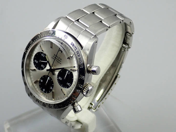 ロレックス デイトナ Ref.6239 ステンレススチール シルバー文字盤