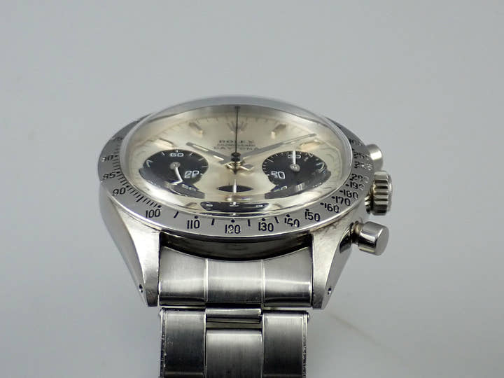 ロレックス デイトナ Ref.6239 ステンレススチール シルバー文字盤